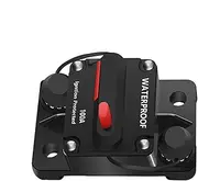 Audio Circuit Breaker - Vehicle Power Amplifier Protector | 12-48V Circuit Breaker for Boat Trolling Motor Marine, Vehicles Audio Electronic Battery System
