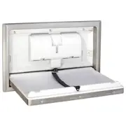 Best Buy Bbs-0041 Baby Change Table Horizontal - Silver Recessed