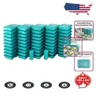 Elegant Meal Prep Container Set - 50 BPA-Free 2-Compartment Storage Solutions