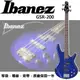 【非凡樂器】全新未拆封日本大廠 Ibanez GSR200 電貝斯/主動式Bass【藍色】