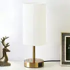 Bedside table lamp, touch control bedside lamp with USB port