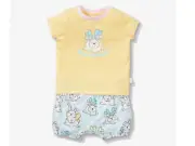 Peter Alexander Baby Bunny PJ Set - Size 0-3 Months BNWT