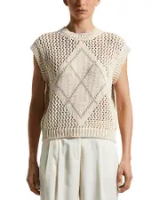 Peserico Cap Sleeve Sweater