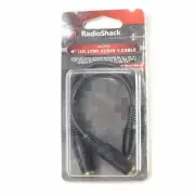 RadioShack 4" (10.1cm) Audio Y-Cable RCA Male To Dual RCA Female
