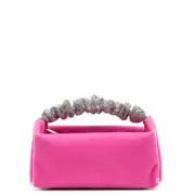 [Alexander Wang] 天鵝絨水晶 Scrunchie 迷你包