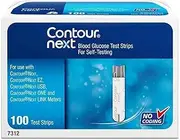 Contour Next Blood Glucose 100 Test Strips