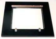 1 ADAPTER 9"x9" for use 6"x6"RC boards in CENTURY or ANTHONY 8x10, Black Plywood