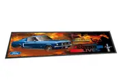 Ford Mustang The Legend Lives Car Bar Runner Mat