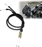 Vuzmode Motorcycle Parts PushPull Throttle Cable Line Wires Scooter Acceleration, for CBR250 Motorbike Clutch Wire Replacement