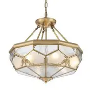 Telbix Lighting Valmont CTC Pendant Light - Brass