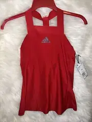 Adidas Red Scarle Barricade Code tank D74662 Red XS