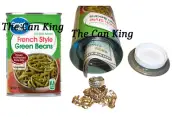 Green Beans diversion can safe stash cash jewelry box money piggy bank #12