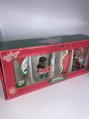 A Christmas Story Glassware 4pc. Set Holiday Collector's Cup Gift Movie