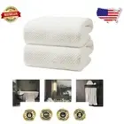 Quick Dry Oversized Bath Sheets - 2 Piece 40x80 Inch Set for Ultimate Comfort