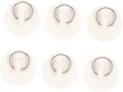 6pcs Rubber Sink Plugs Drainage Stoppers Kitchen Sink Seal Cover Sealing Plugs for Hotel Home Bathroom