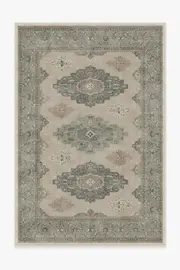 185' x 275' | Machine Washable Runner Rug | Kid & Pet Friendly | Indoor Rug | Maxine Natural Sage Flatwoven Rug | Ruggable