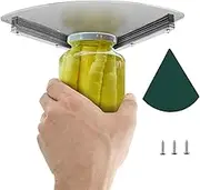 Jar Opener for Weak Hand Stainless Steel and Galvanized Bottle Cap Opener Easy to Install Can Open Tool for Senior Elderly Young.