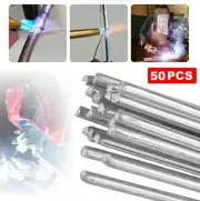 50 pcs Aluminum Brazing Solution Welding Flux-Cored Rods Low Temperature Wires