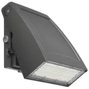 60W LED Wall Pack Light with Dusk-to-Dawn Photocell, 0-90° Adjustable Full Cu...