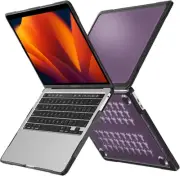 for MacBook Pro 13 inch Case, Crystal Shell Slim Armor Sleeve Shock Absorption