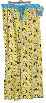 Nickelodeon SpongeBob SquarePants-2004 Briefly Stated Lounge Pants Sleepwear NWT