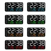 Modern LED Digital Clock With Calendar Week For Living Room Gym Timepieces