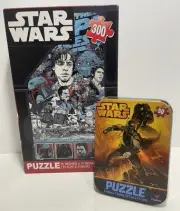 Star Wars Cardinal & Star Wars Disney Puzzle New In Box