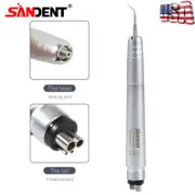 Ultrasonidos dentales Aire Perio Scaler Pieza de Mano Higienista 4 Agujeros +Tip