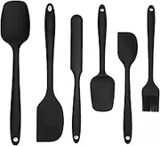 8 Pieces Silicone Spatula Set,Food Grade Silicone Spatulas,Rubber Spatulas Heat Resistant Silicone Spatulas, Rubber Kitchen Spatulasfor Coating, Baking, Cooking, Cake Decorating