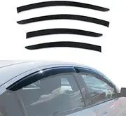 AUSGO Weathershields Compatible with Mitsubishi 380 2005-2008, Weather Shields Window Visors Wind Deflectors Sun Rain Guard 4PCS Set