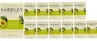 Yardley Soap Aloe Avocado Bath Bar 4.25oz Each Pack of 12