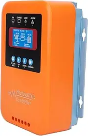 Hyuduo Solar Controller, 100A Solar Panel Charging Controller 12V 24V 36V 48V Intelligent Auto MPPT Panel Regulator LCD, Energy