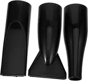 CRILSTYLEO 3pcs Universal Hair Dryer Nozzle Abs Diffuser Attachment for Blow Dryer