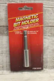 Harbor Freight Magnetic Bit Holder for 1/4" Hex Bits -New
