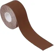 uxcell 16.4ft x 1.5 Inch Aerial Hoop Tape, Athletic Tape Adhesive Non-Slip Grip Tape Yoga Rig Sports Tape for Wrapping Exercises Gymnastics, Brown