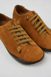 Peu Light brown nubuck shoes for women