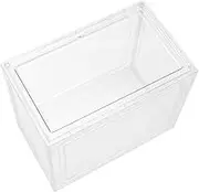 OKUMEYR 1pc Magnetic Shoe Box Shoe Case Basketball Shoes Container White