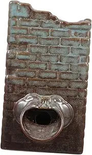 VINTORKY Fountain Flowing Water Clay Pot Indoor Waterfall Fish Tank Accessories Decoration Indoor Fountain Small Water Fountain Water Fountain Indoor Small Pond Fountain Ceramics