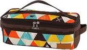 Barbecue Tool Storage Bag, Camping Utensils Storage Bag Oxford Fabric Cooking Travel Organizer for Outdoor