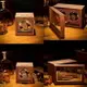 【優選百貨】單錶搖錶器 自動錶盒 復古木紋錶盒 自動上鍊錶盒 收納盒 機械錶盒 上鍊盒 古董錶盒
