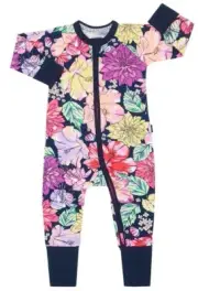 Bonds BZBVA 5YS Zip Wondersuit 'Hawaiian Print' Size 3-6 months (00)