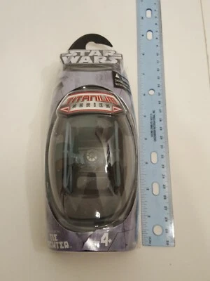 2005 Hasbro Star Wars Titanium Series Die Cast Tie Fighter