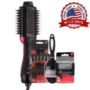 Secador De Pelo Profesional De Cepillo Aire Caliente Para Cabello Con Cerámico..