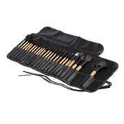 24 Pcs Professional Makeup Brush Kit Set Cosmetic Make Up Beauty Brushes Bag