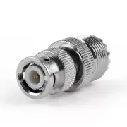 1Pc Adapter SO239 UHF Jack Female To BNC Male Plug RF Connector Straight