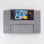 Royal Retro Super Nova 16 bit Big Gray Game Card For NTSC Game Player