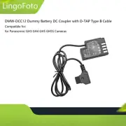 DMW-DCC12 Dummy Battery DC Coupler with D-TAP Type B Cable for Panasonnic GH3