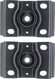 NewYall Pack of 2 Rear Axle Spring U Bolt Top Plate Bracket for Ford Excursion 2000-2005, F-250/F-350 Super Duty 1999-2010