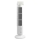 NEW Mini Tower Fan Bladeless Vertical Air Conditioning Fan 2-speed for Travel Sp