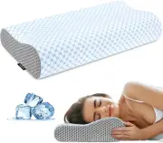 Contour Memory Foam Cervical Pillow for Pain Relief
